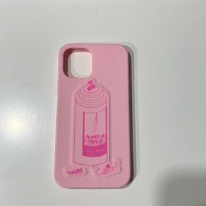 Voight by Valentina Silicone Pink “Boy Toy/Fuck Off” iPhone 12 case